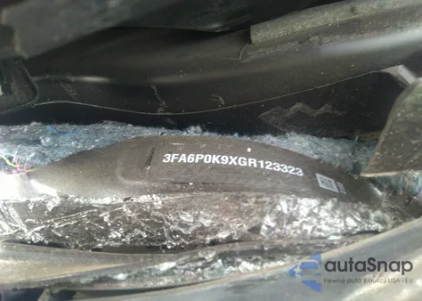 2016 Ford Fusion Titanium from USA, damaged, VIN 3FA6P0K9XGR123323